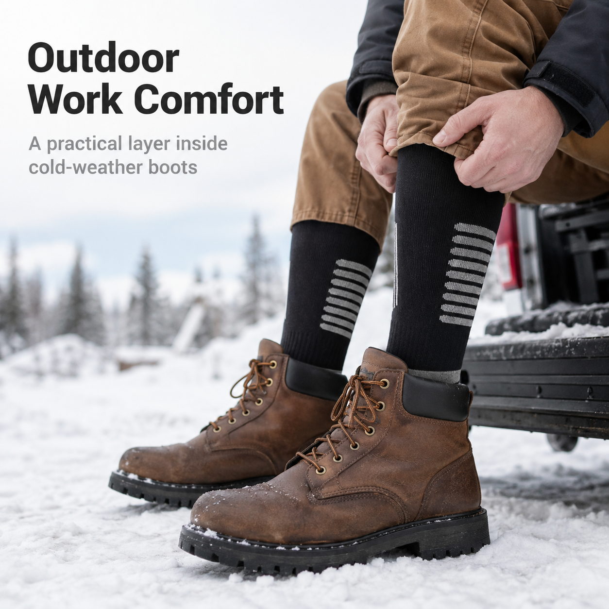 2026 Heated Socks-Black