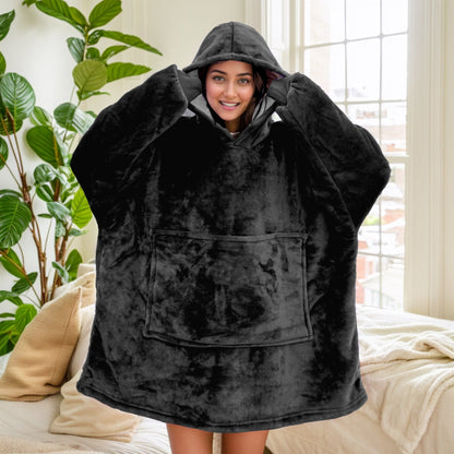 Double-sided velvet heated lazy Hoody