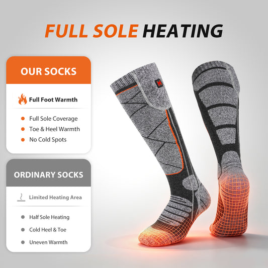 2026 Heated Socks-Gray