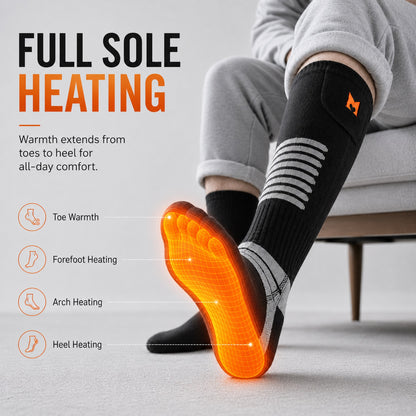2026 Heated Socks-Black