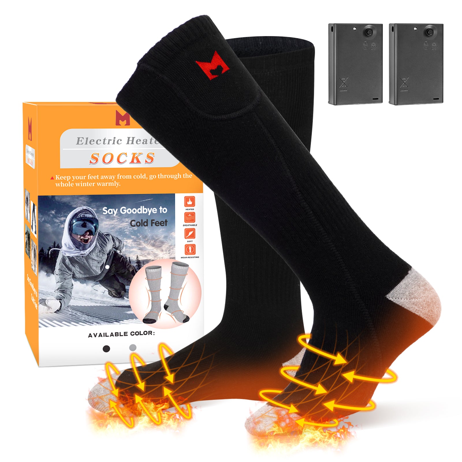 BEHEIZTE SOCKEN 