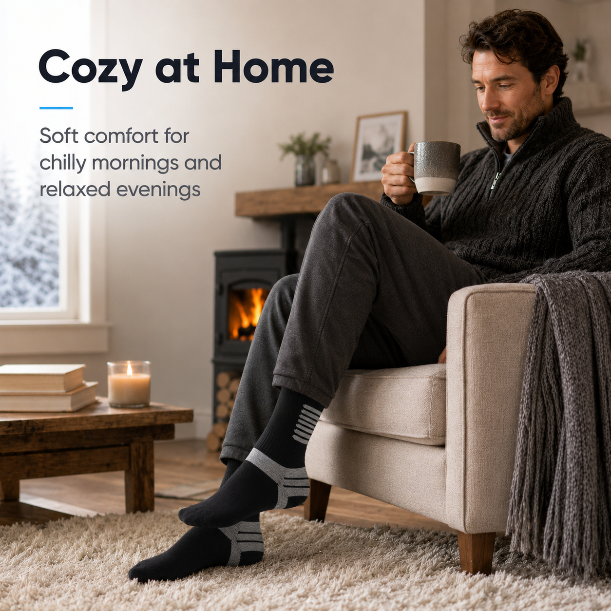 2026 Heated Socks-Black