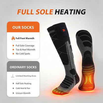 2026 Heated Socks-Gray